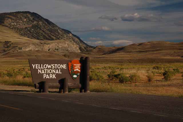 Yellowstone's North entrance